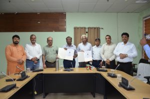 Signing of MOU between HTBF and National Rehabilitation University, Lucknow, July 2024