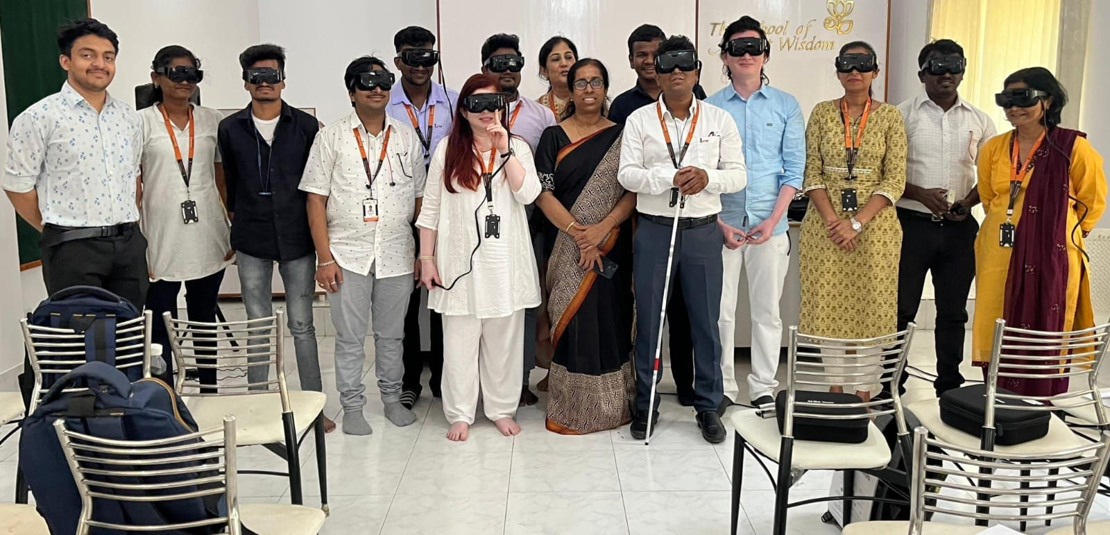 A group photo of trainers taken during the Training of trainers program, Bangalore.